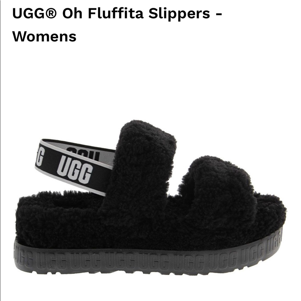Brand new UGG oh fluffita slippers